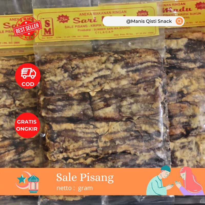 

SALE PISANG / SALE PISANG GORENG SARI MADU RENYAH BERGIZI