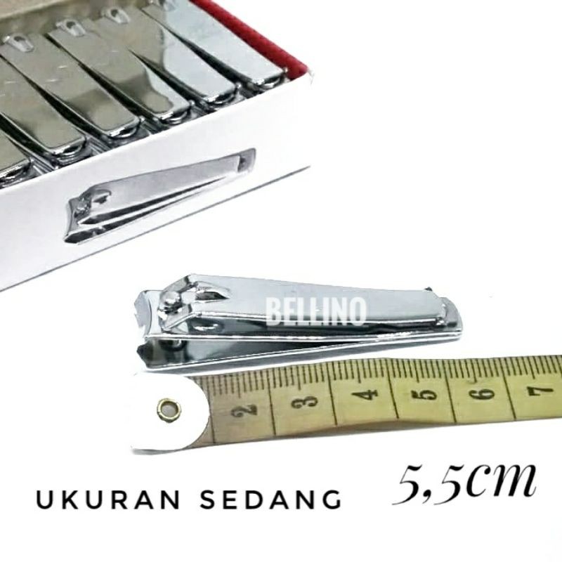 Gunting Kuku 777 Ukuran Sedang 5,5cm Bahan Stainless Steel / Capit Kuku 777 Three Seven Ori Murah