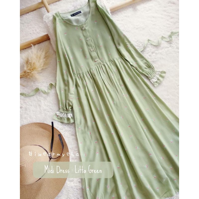 Midi dress LITTA Ori By IwearMysha