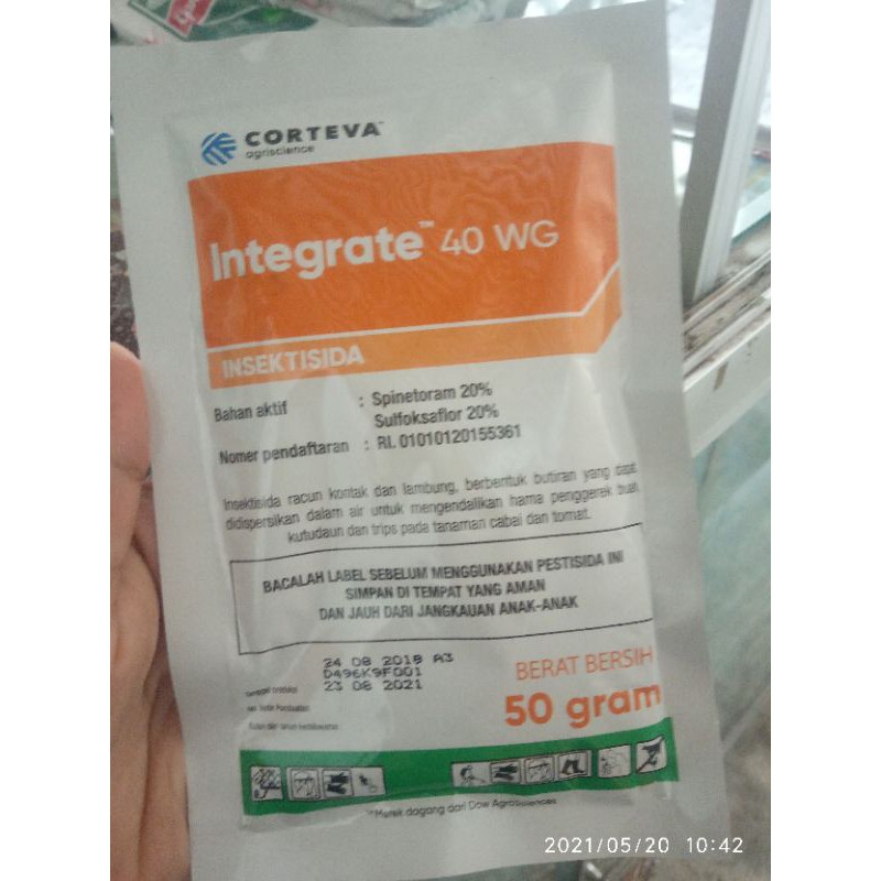 Insektisida Integrate 40 WG 50 gram