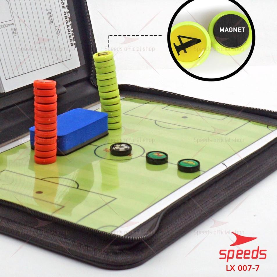 Pasti Murah SPEEDS Papan Strategi Taktik Pelatih Basket BasketBall Volleyball Coach Board Magnetic 007-7