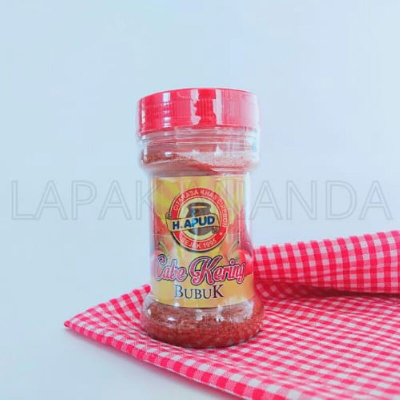 

Cabe kering bubuk H.Apud Sambal Empal Gentong H. Apud