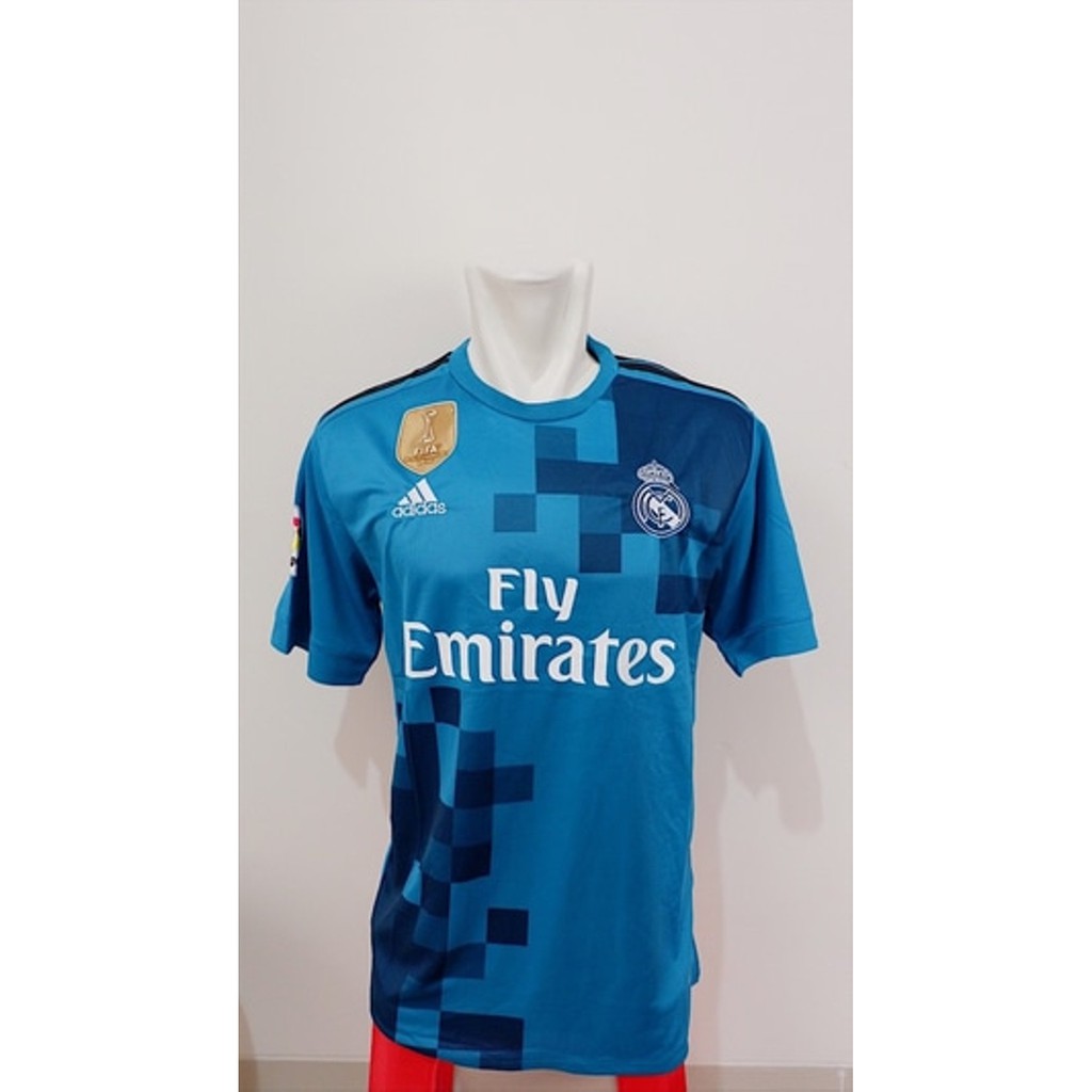 Jersey Real Madrid 3rd   2017 2018 GO Berkualitas