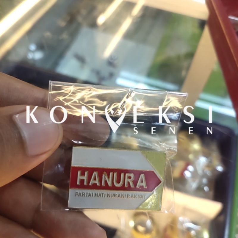 pin hanura kuningan terbaru peniti