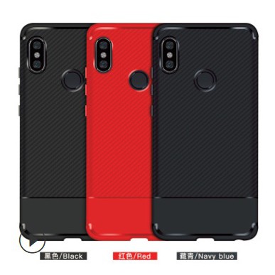Softcase for Xiaomi Redmi Note 5 Pro / Redmi Note 5 AI Dual Camera carbon fiber case