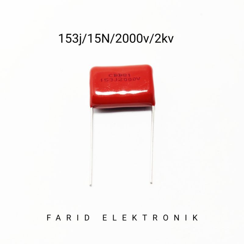 Kapasitor capasitor 153j 15N 2000v 2kv