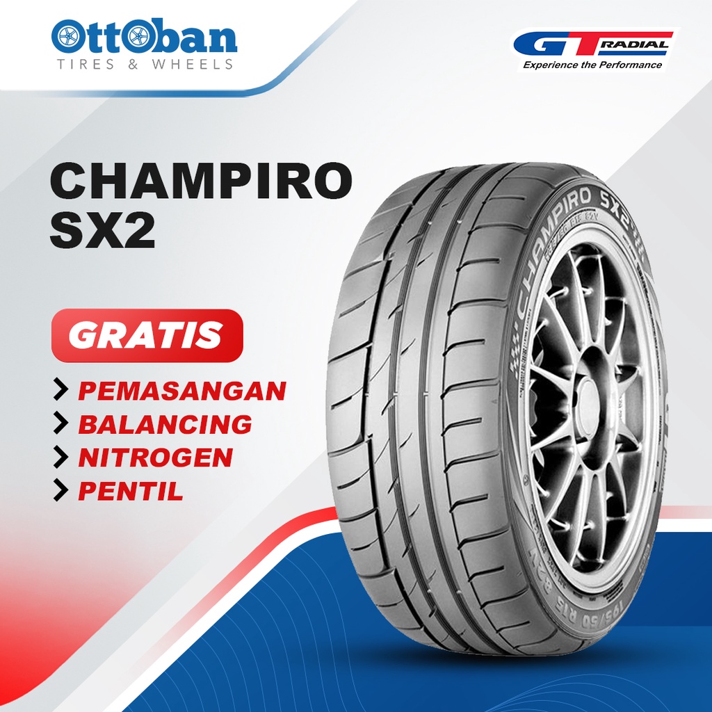 GT Radial Champiro SX2 195 50 R15 82V Ban Mobil