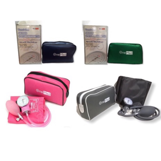 Tensi Aneroid 200 OneMed (Pink)(Grey)(Blue)