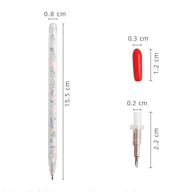 Acrylic Bubble Pen Cutter Student Sticker Carving Knife