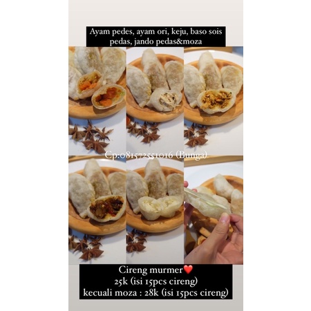 

cireng murah meriah 15pcs cireng banyak varian rasa dijamin enak