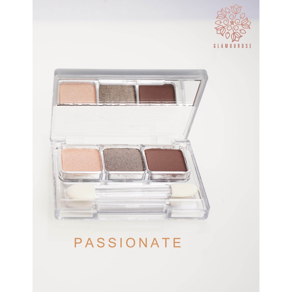 ❤️Glamouroseshop❤️ Wardah Nude Colours Eye Shadow PASSIONATE 3.3 gr