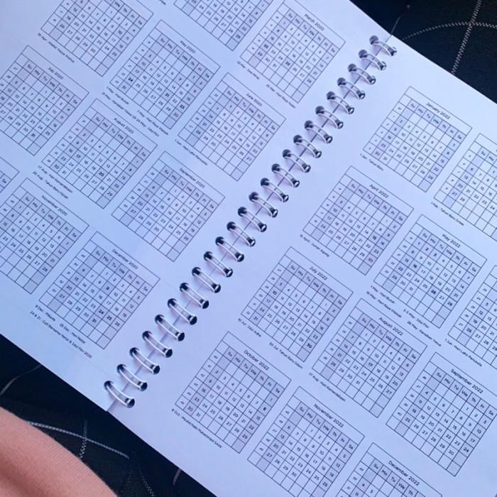 

Binder | Rds - Agenda Weekly Planner 2021 Buku To Do List 2021 Buku Agenda 2021 Kualitas Terbaik