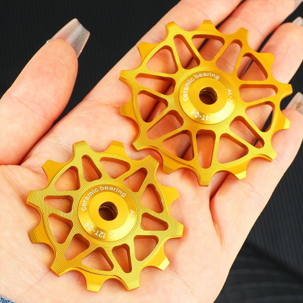 Suyo Pulley Rear Derailleur 12T 14T Bahan Aluminum Alloy Untuk Sepeda Gunung