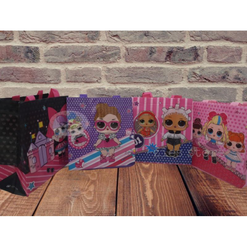 Tas souvenir ulang tahun / Goodie bag / tas ulang tahun LOL surprise-2