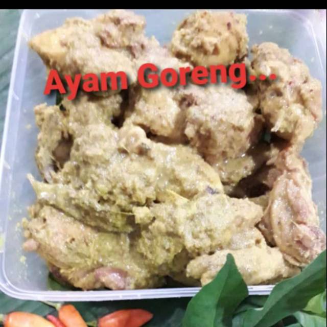 

Ayam ungkep dan dimsum frozen