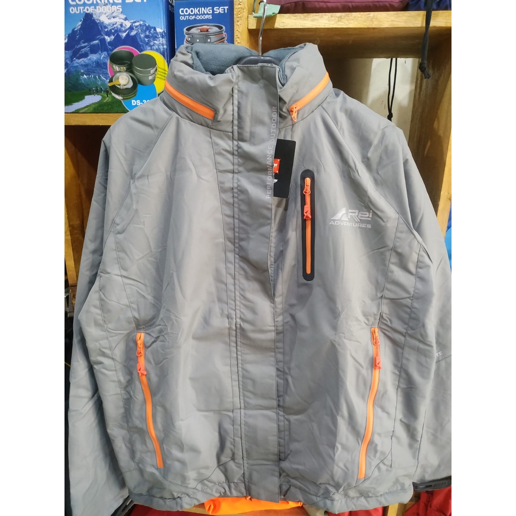 JAKET GUNUNG AREI REI GAZETTE V2 INNER POLAR WATER REPELLENT - 100% ORIGINAL