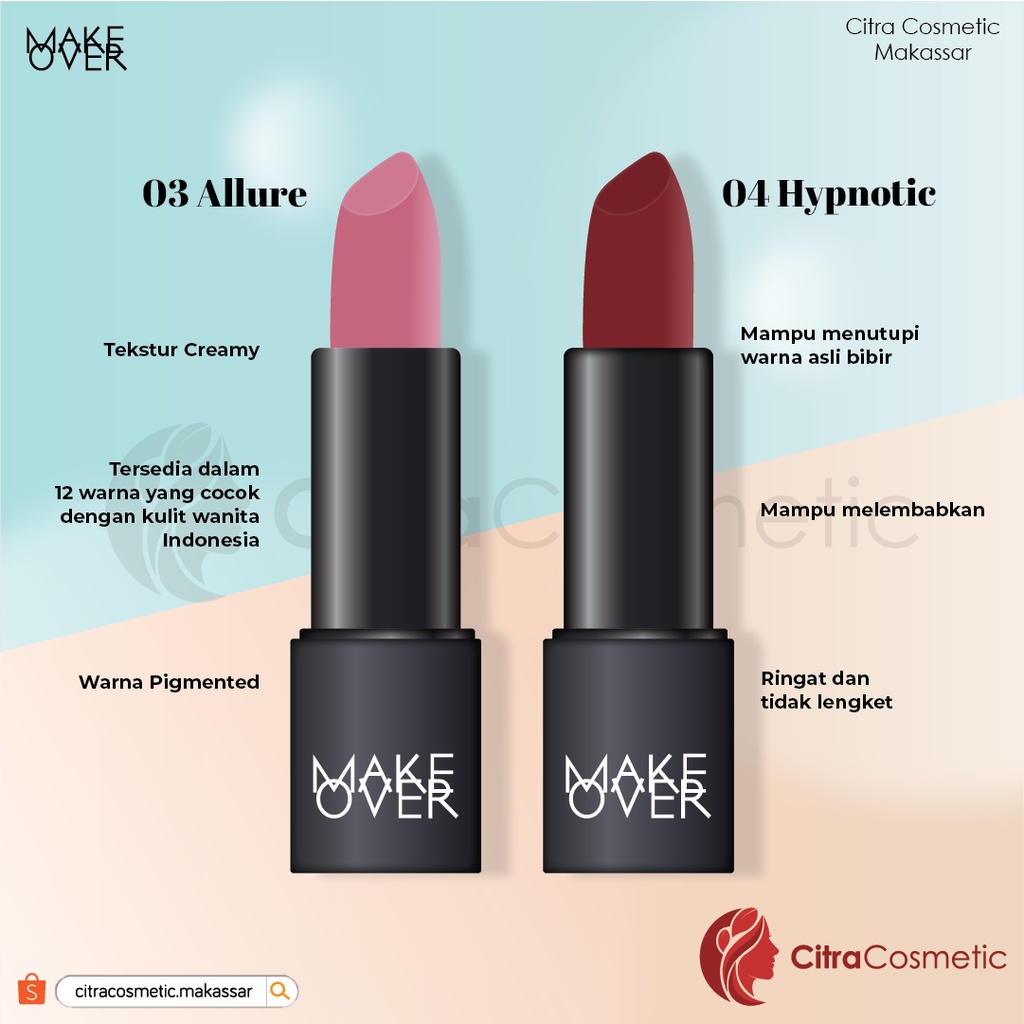 Make Over Color Hypnose Creamy Lipmatte Series