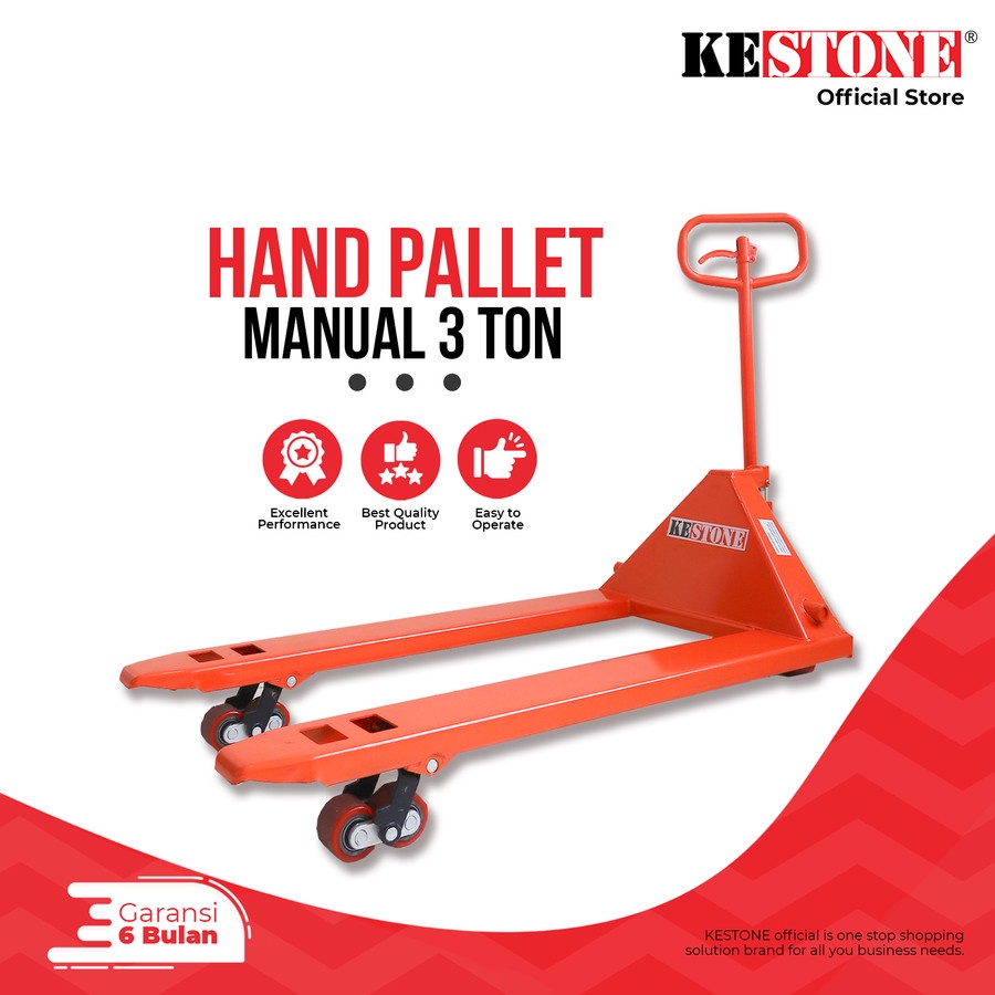 Jual Hand Pallet Manual 3 Ton Hand Forklift Hand Lift Hand Pallet
