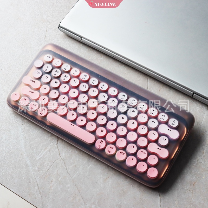 Luofei dot Pelindung keyboard wireless bluetooth Anti Debu Bahan Silikon