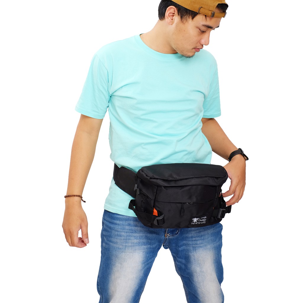 Tas selempang waistbag camera track gps