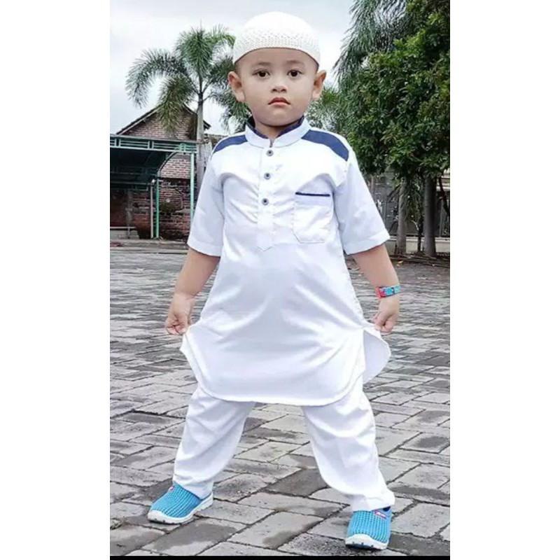 BEFAST - ZTL OOTD Setelan Anak Laki-Laki HAFIZ / set koko rizky / Setelan Anak Laki-Laki / Fashion Muslim Anak-Anak / Oneset Baju Kokoh Laki-Laki / Set Anak Casual / Terlaris