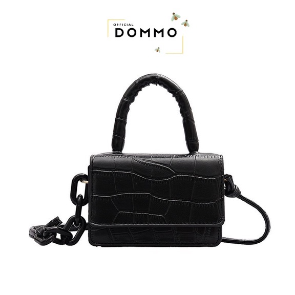 [LOKAL] DOMMO - D1432 Tas FLO GAGANG / Handbag / Tas Selempang / Tas Bahu Mini