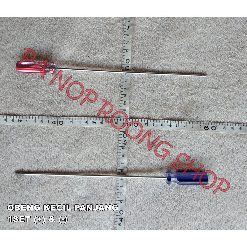 OBENG KECIL PANJANG 1 SET ( + ) dan ( - )