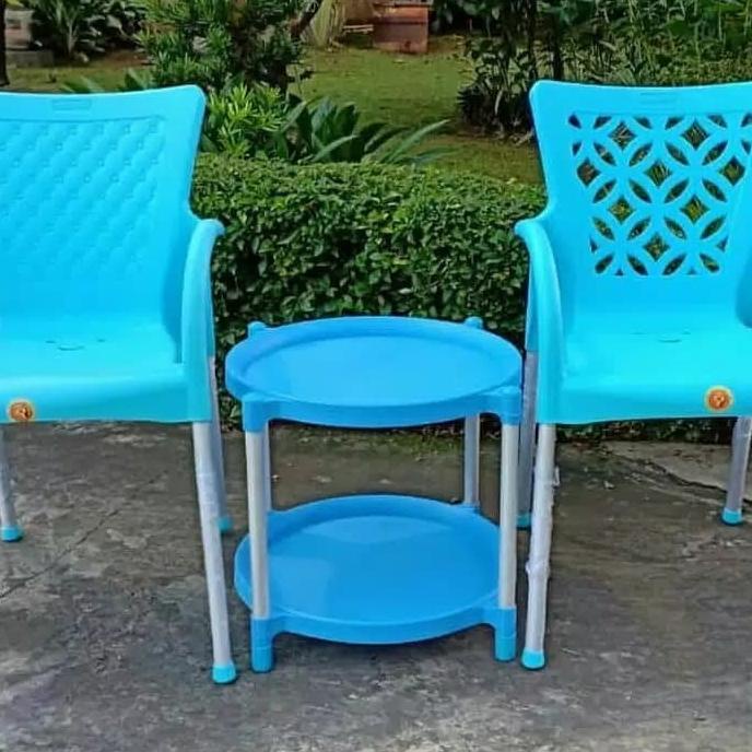 AKAKO - KURSI TERAS - KURSI SANTAI (1 SET) MURAH8525