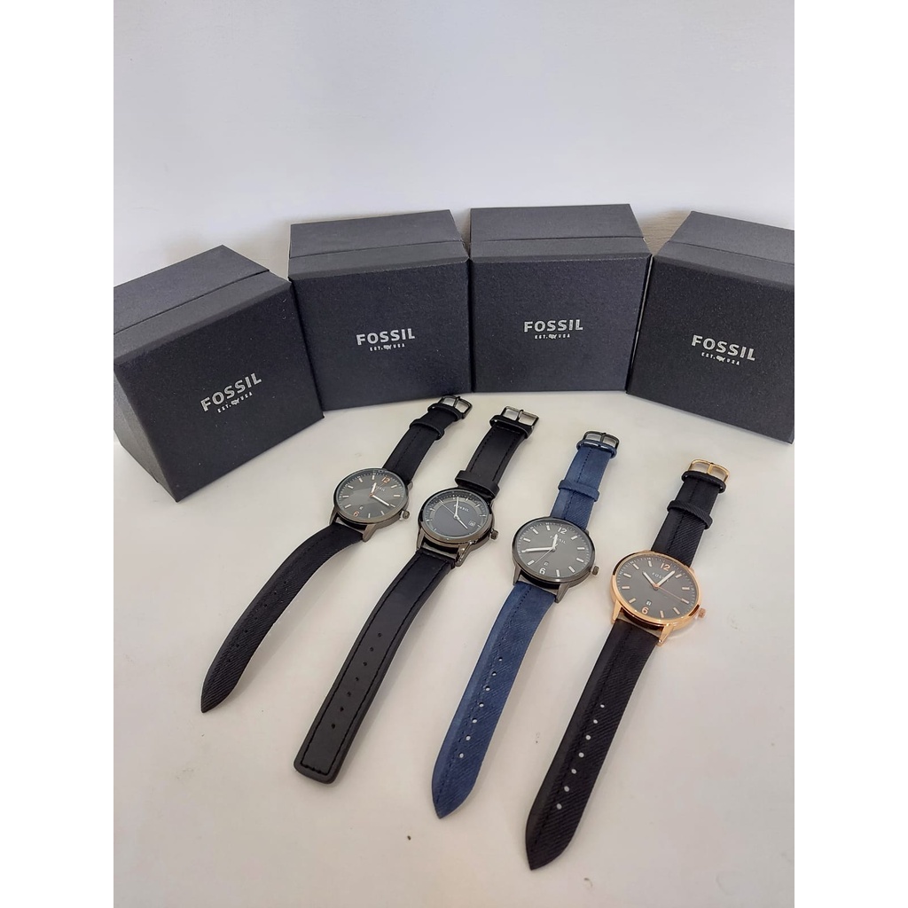 Jam Tangan Original Pria / Wanita Kulit Dn17