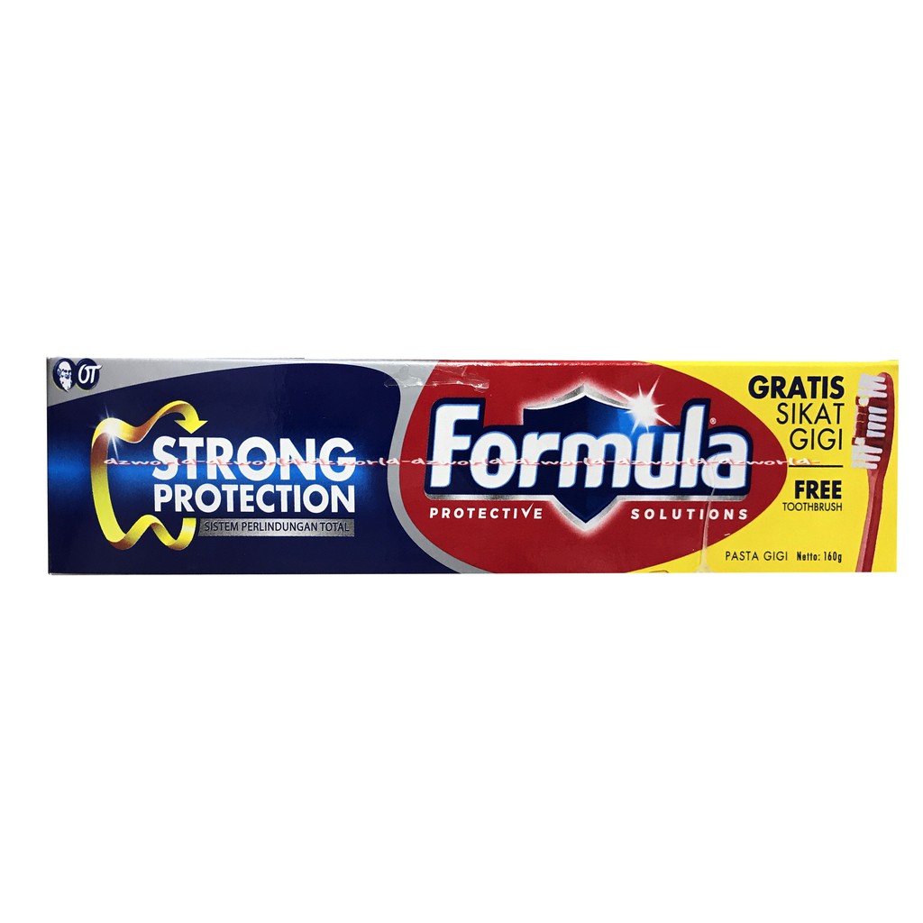 Formula Strong Protection 160gr Pasta Gigi Odol Melindungi Gigi Berlubang Toothpaste Tooth Paste Formulas Strongs