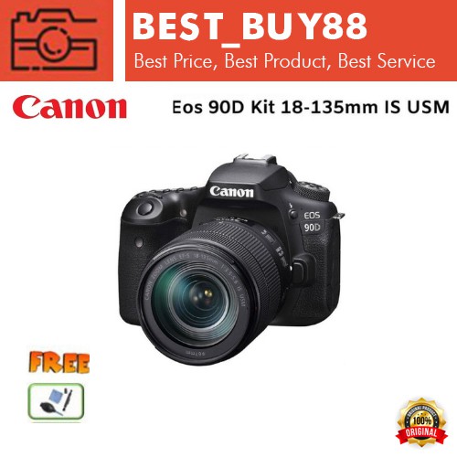 Canon EOS 90D KIT 18-135MM IS USM Distributor