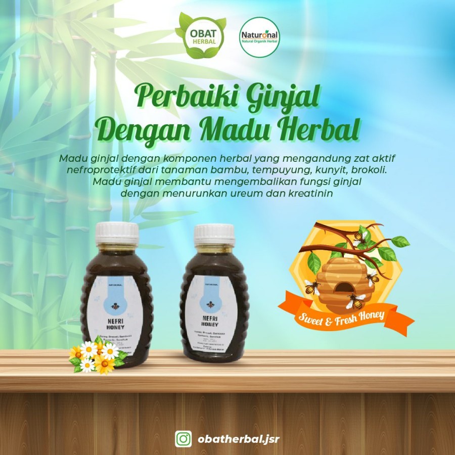 nefri honey| madu ginjal | madu untuk obat gagal ginjal terlaris