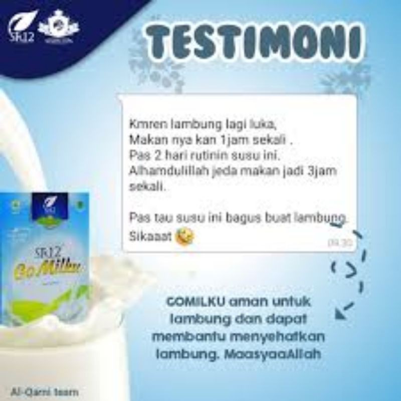 

GO MILKU, SUSU KAMBING TAPI TAK BAU KAMBING, SUSU UNTUK SEMUA KALANGAN USIA