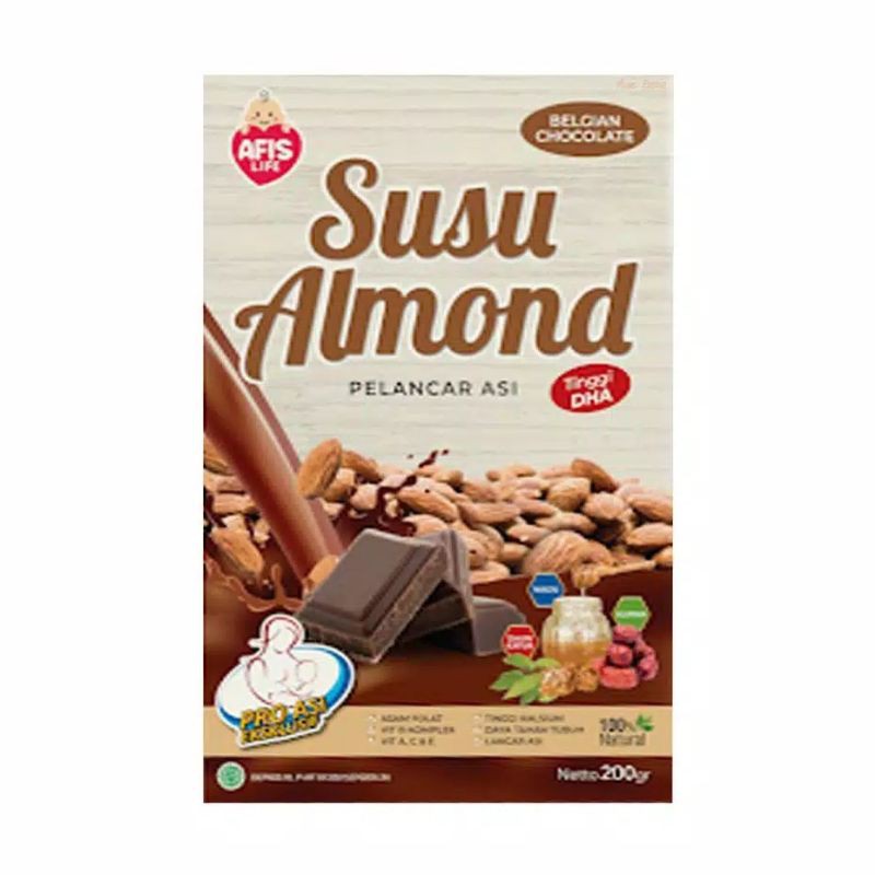 

AFIS LIFE SUSU ALMOND ASI BOOSTER PELANCAR ASI 200 GRAM