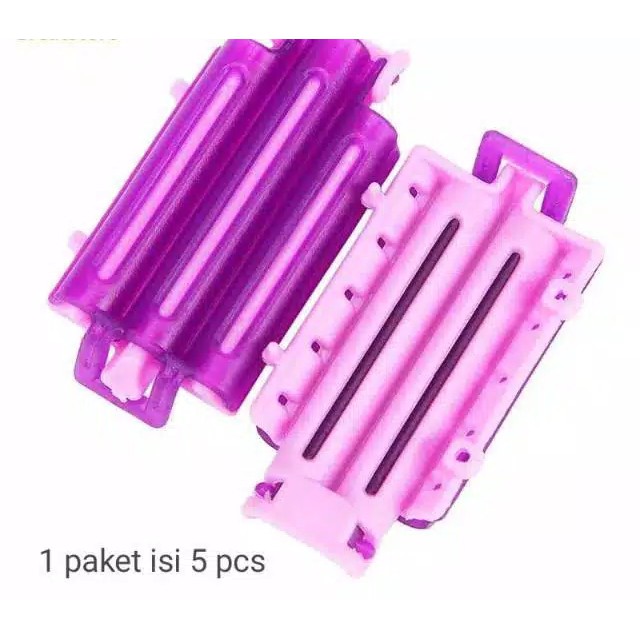 TBI 5pcs Hair Curler Clip Jepit Catok Genteng Gergi Rambut Bervolume Anti Lepek