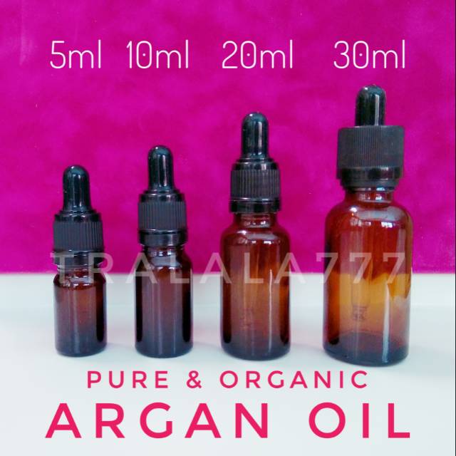 

20ml 20 ml pure organic argan oil carrier oil Makassar rambut skin kulit hair Asli repack