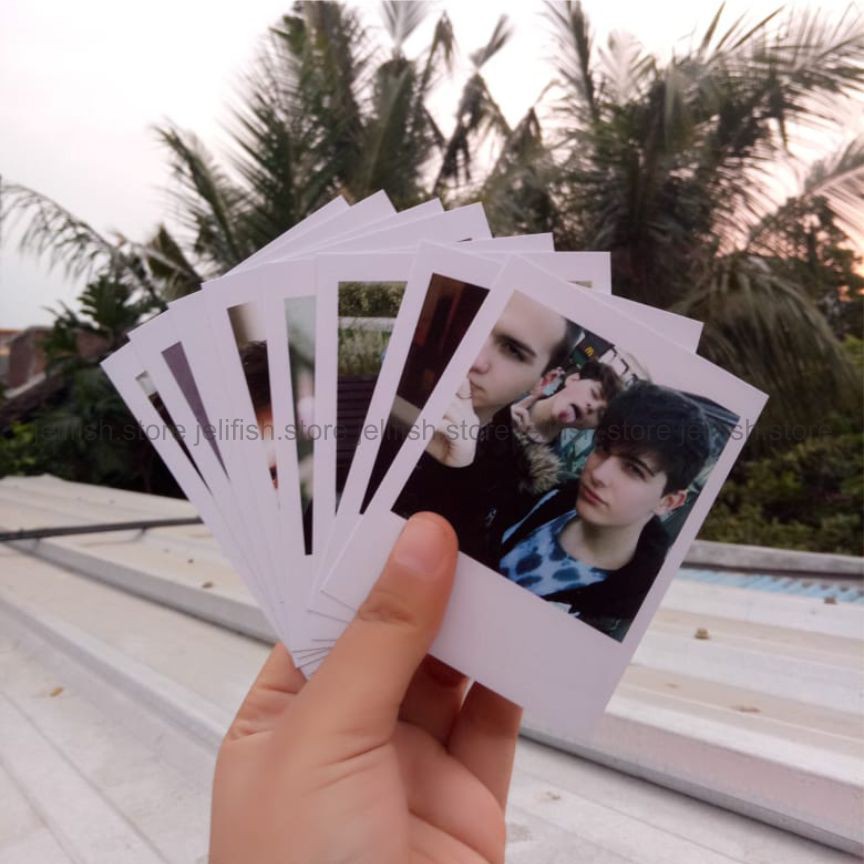 [❤️JELIFISH.STORE] CETAK FOTO POLAROID SQUARE