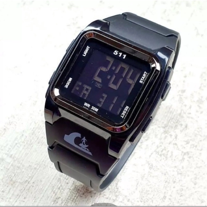 Jam Tangan Pria wanita Sport Rubber Digital Watrproof tahan air Bisa Jam Tangan 511 kotak Digital