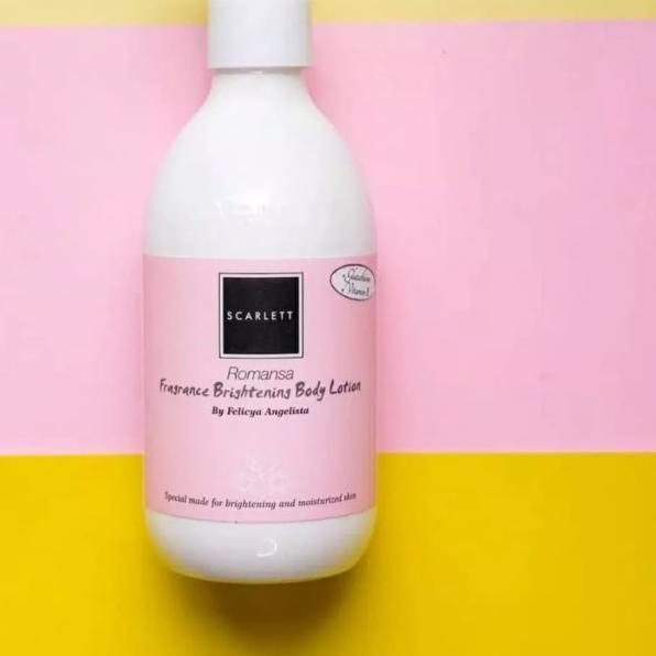 SCARLET HAND BODY WHITENING CREAM-BODY LOTION SCARLET BPOM - ROMANSA ○