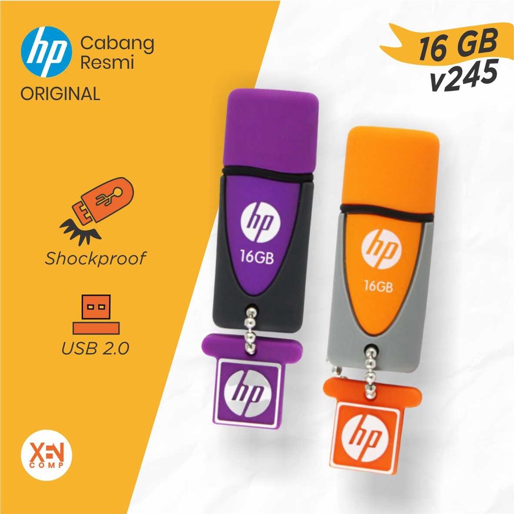 Flashdisk HP v245 16GB USB 2.0 Original