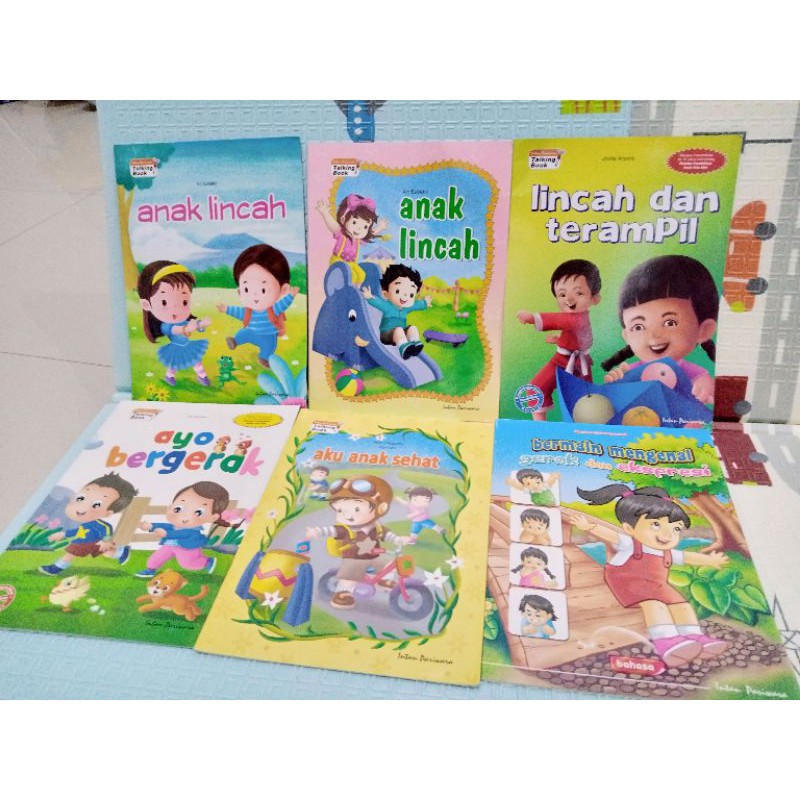 Promo Intan Pariwara Buku Anak Paud / TK Lincah bergerak