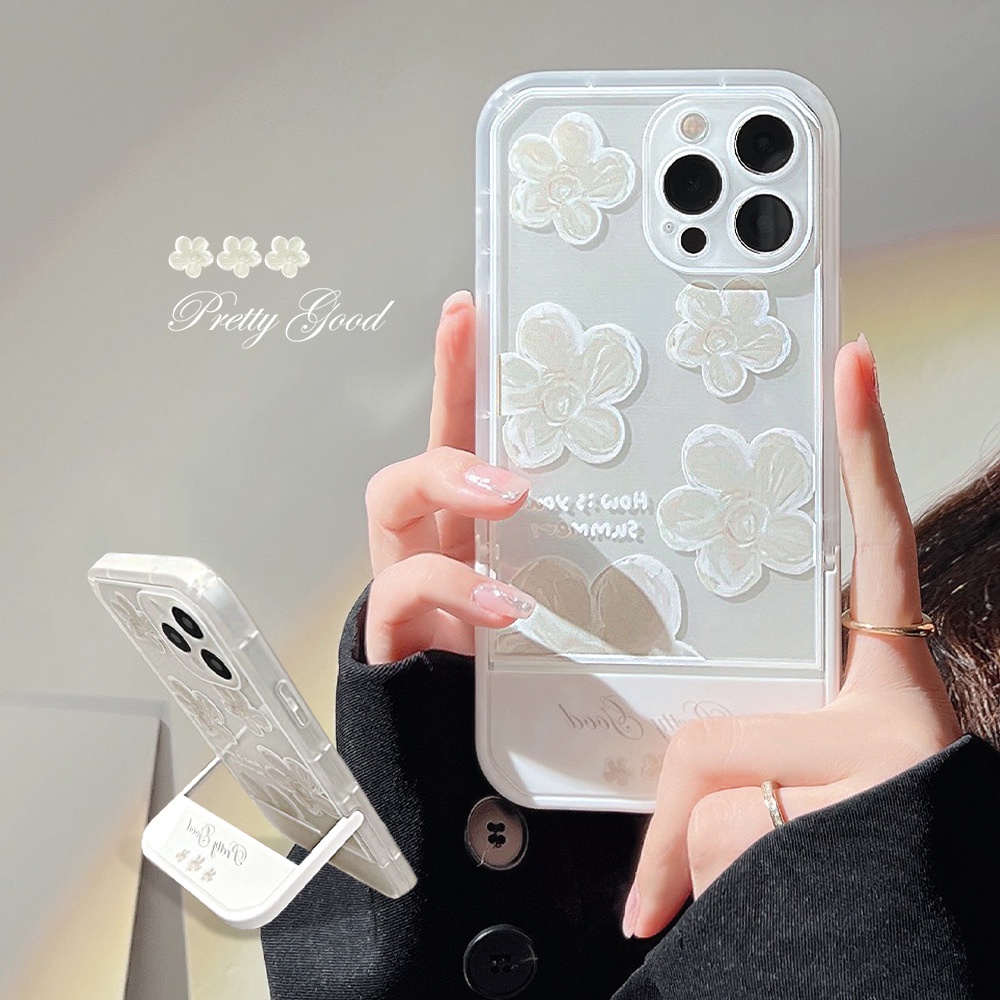 Soft Case Hp Gambar Bunga Untuk Iphone 11 / 8 / 7plus / SE2 / XS / XR / 12 / 13pro MAX