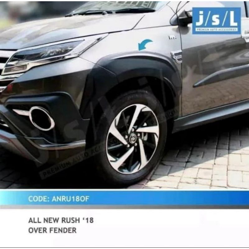 OVER FENDER ALL NEW RUSH 2018