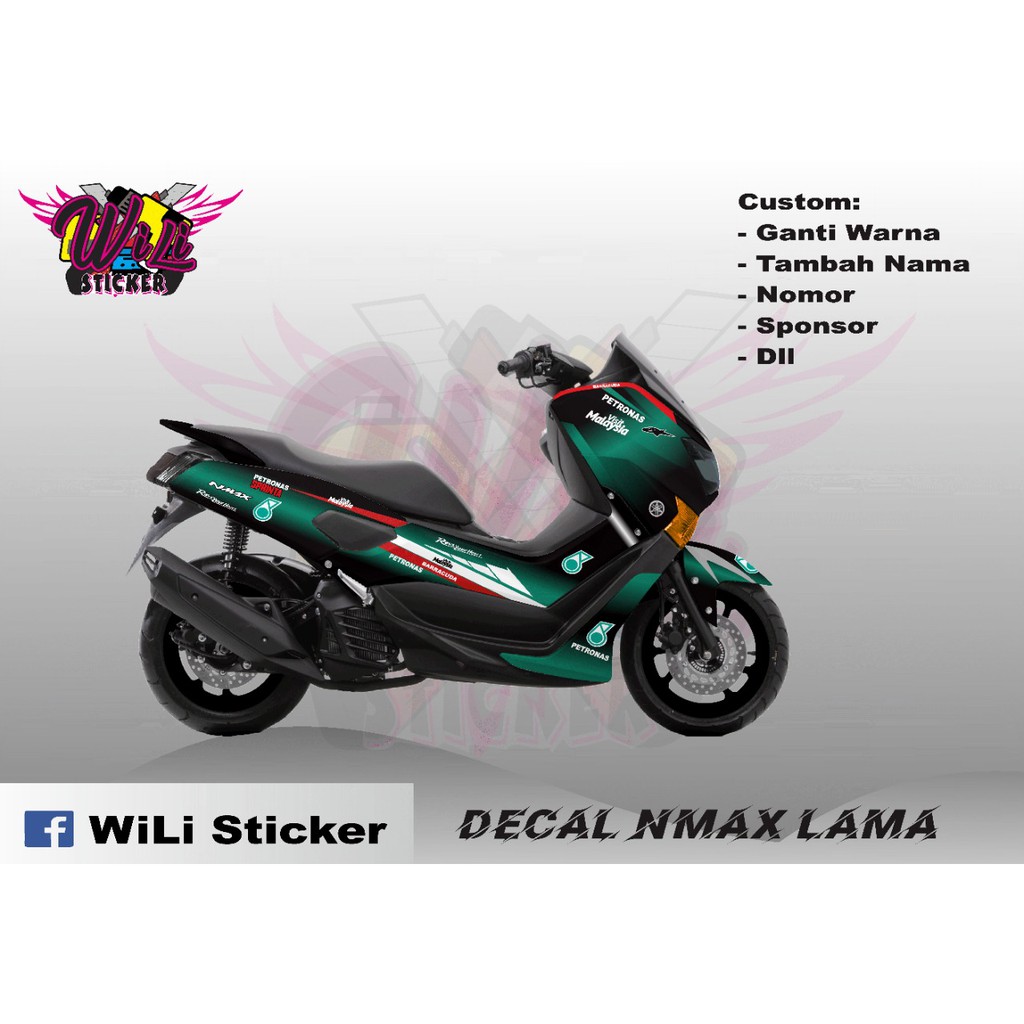 Decal NMAX Lama Petronas