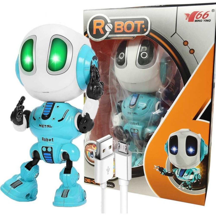 Mainan Anak Repeat Talking Smart Robot Children Toy - X-0119 - Blue