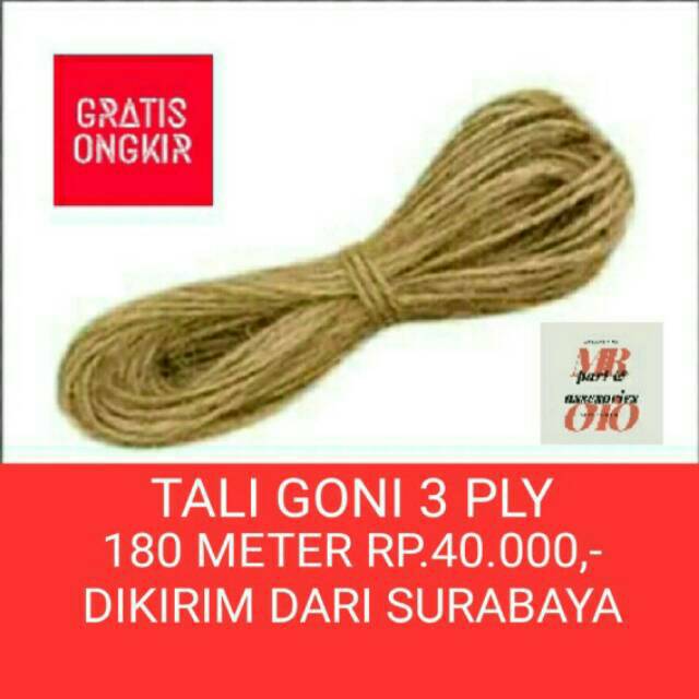 TALI GONI / RAMI 3 PLY  +- 180 meter