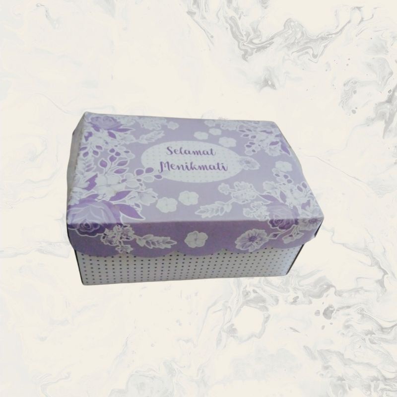 GRAFIKA Snack Box - Box jajan - Box makanan - Kotak Makanan - Kotak Snack - Kotak jajan  isi 20