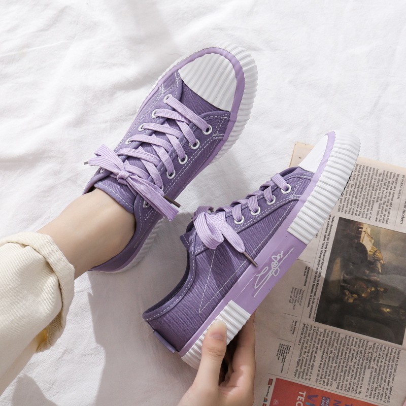 SW16 Sepatu Sneakers Import Wanita Korea Fashion Kanvas Canvas Sport Shoes COD Original