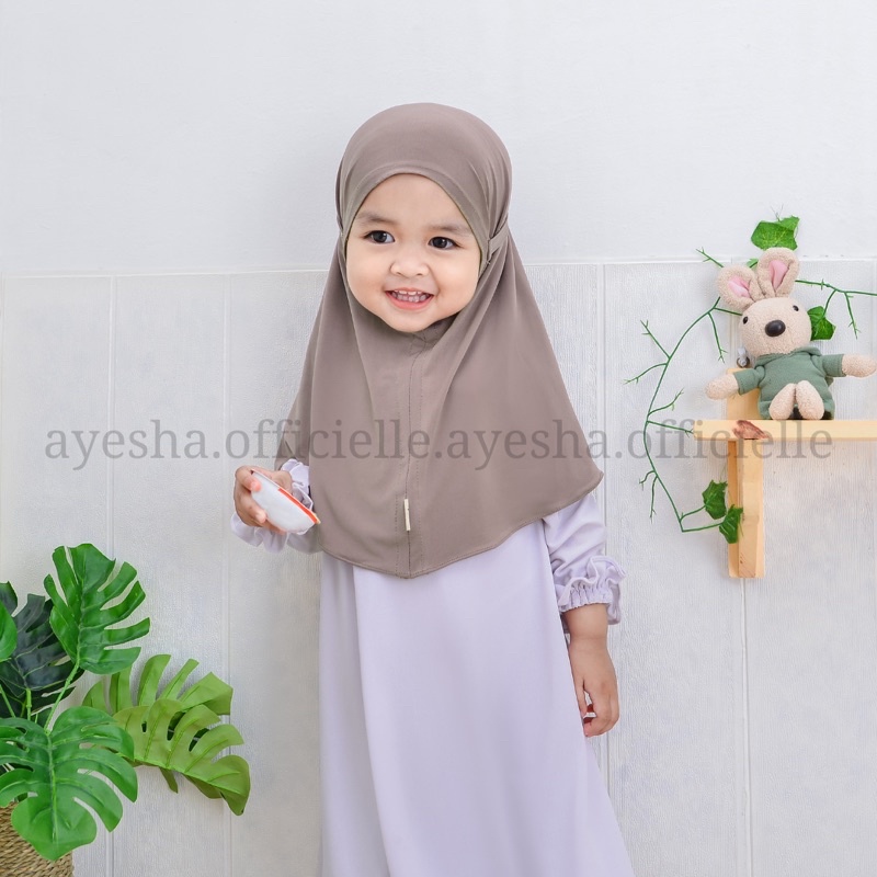 Ayesha - BALISHA BERGO ANAK | Usia 1-6th Jersey ITY Premium
