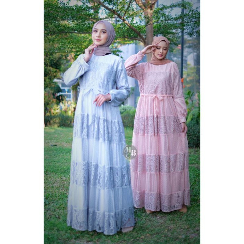 NADIRA DRESS ori MB best seller di shopee
